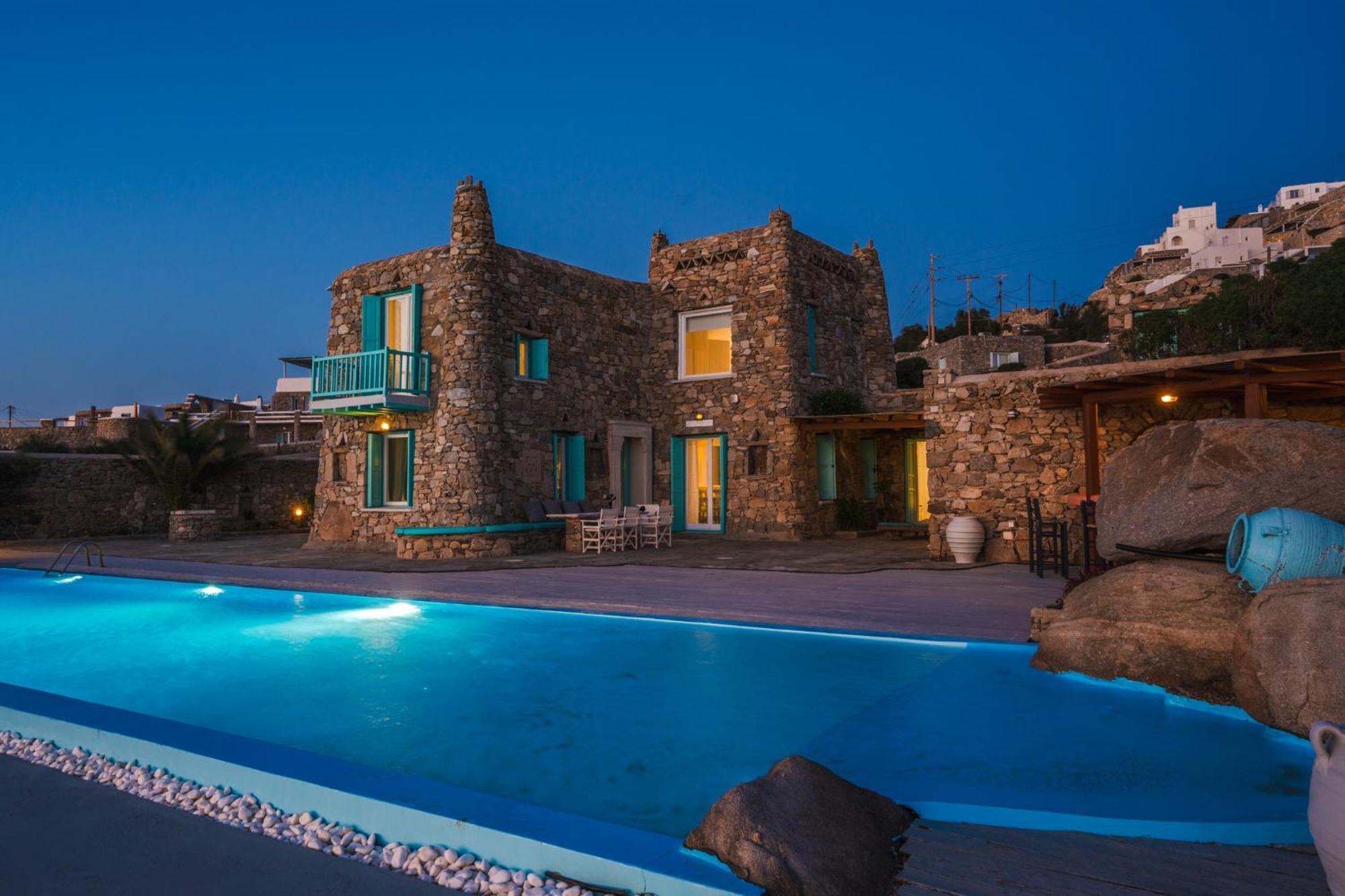 Villa Casa De Blue Mykonos Town Zewnętrze zdjęcie