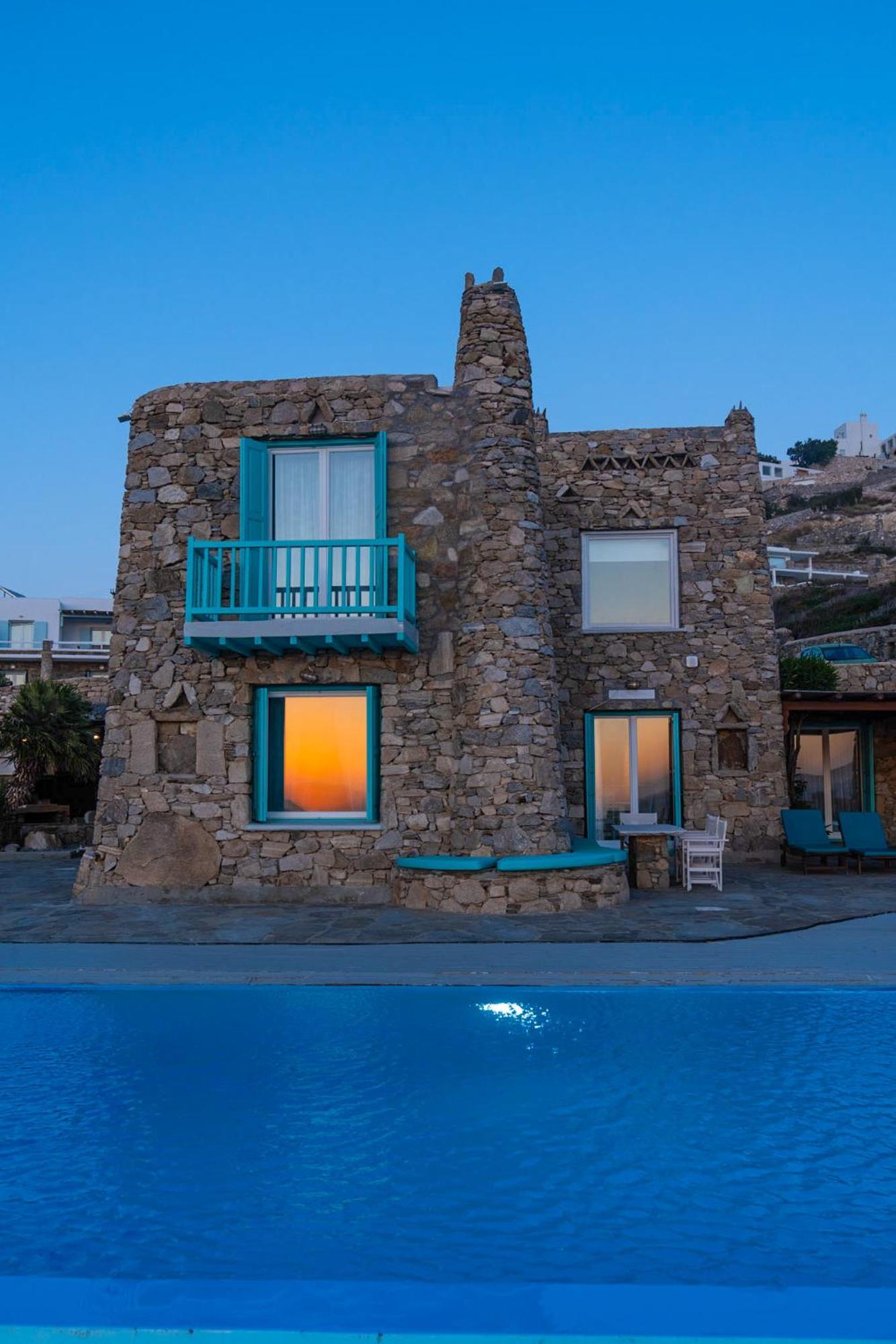 Villa Casa De Blue Mykonos Town Zewnętrze zdjęcie